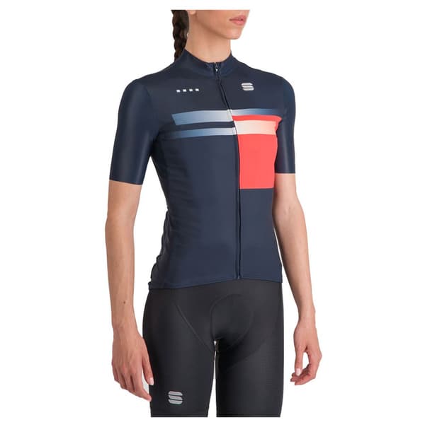 Sportful Gruppetto Kortærmet Trøje Blå M Kvinde