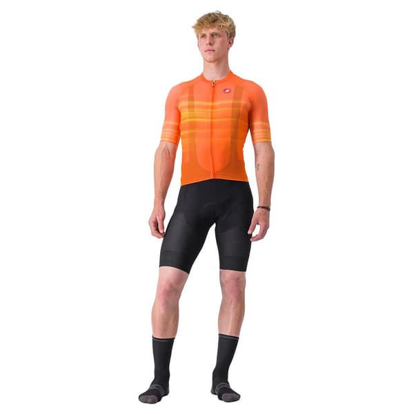 Castelli Climber´s 3.0 Sl 2 Lyhythihainen Pyöräilypaita Oranssi 3XL Mies