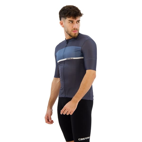 Castelli Tradizione Kortærmet Trøje Blå M Mand