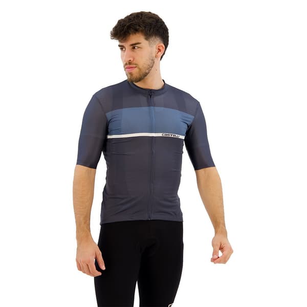 Castelli Tradizione Kortærmet Trøje Blå M Mand