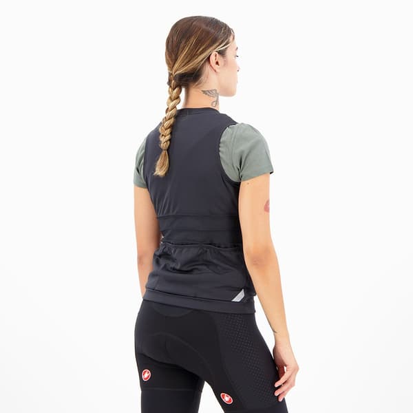 Castelli Anima 4 Ærmeløs Cykeltrøje Grå XS Kvinde