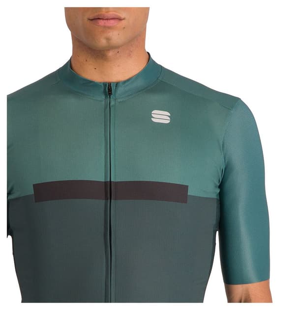 Sportful Pista Kortærmet Trøje Grøn 2XL Mand