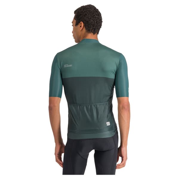 Sportful Pista Kortærmet Trøje Grøn 2XL Mand