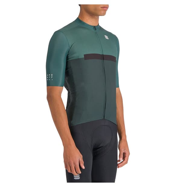 Sportful Pista Kortærmet Trøje Grøn 2XL Mand
