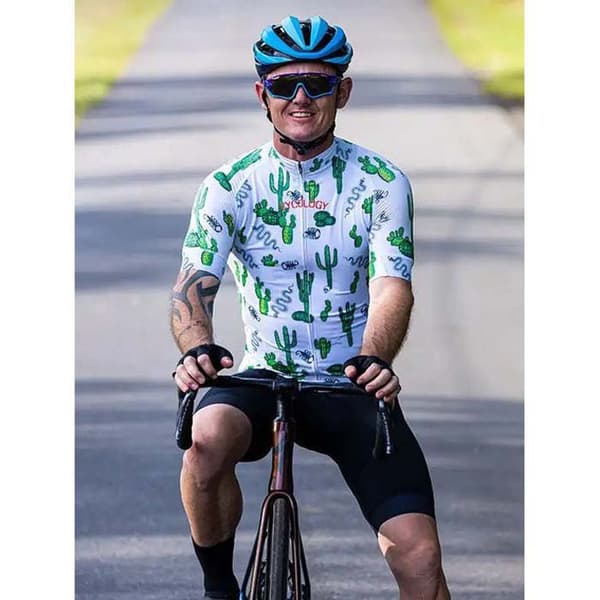 Cycology Korta ärmar Cykeltröja Grönt XL Man