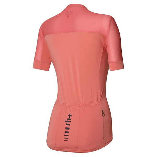 Rh+ Logo Korta ärmar Cykeltröja Rosa S Kvinna