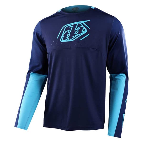 Troy Lee Designs Sprint Pitkähihainen Enduropaita Sininen 2XL Mies