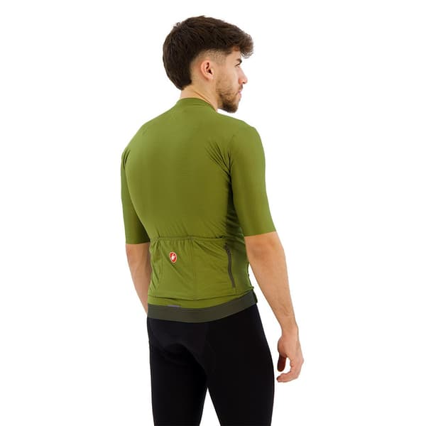 Castelli Espresso Kortærmet Trøje Grøn 2XL Mand