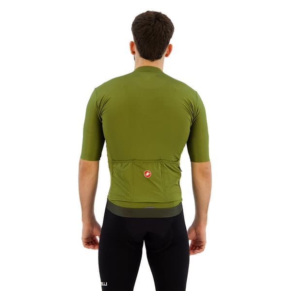 Castelli Espresso Kortærmet Trøje Grøn 2XL Mand