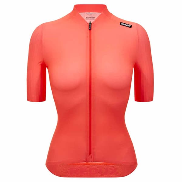 Santini Redux Speed Korta ärmar Cykeltröja Orange XS Kvinna