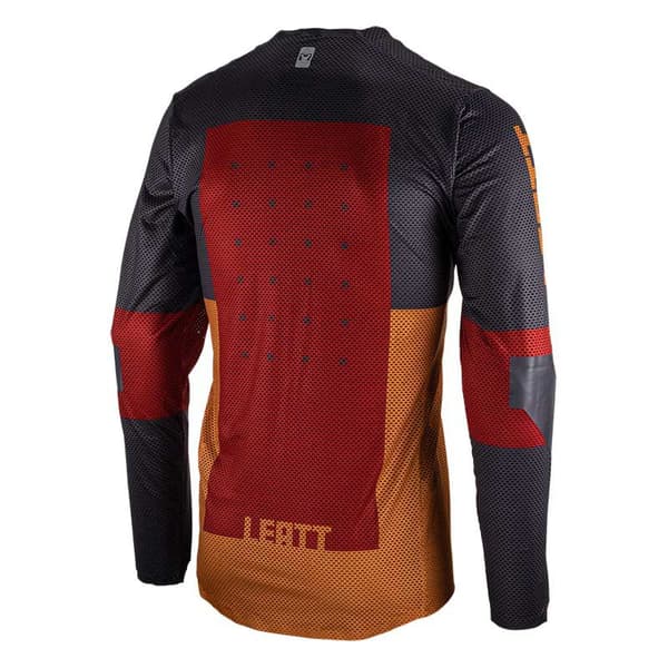 Leatt Gravity 4.0 Långärmad Endurotröja Orange,Svart S Man