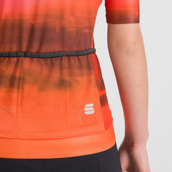 Sportful Flow Supergiara Kortærmet Trøje Blå S Kvinde