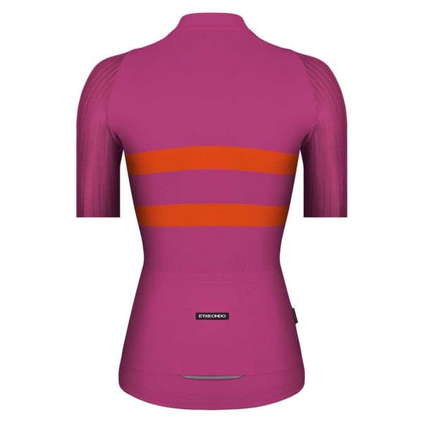 Etxeondo Garaia Essentials Korta ärmar Cykeltröja Rosa XL Kvinna