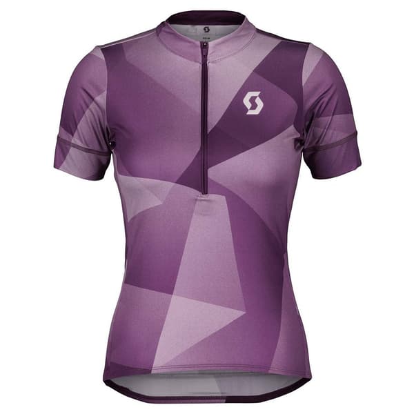 Scott Endurance 15 Korta ärmar Cykeltröja Lila XS Kvinna