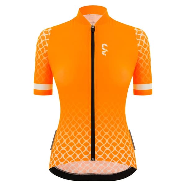Liv Victoria Korta ärmar Cykeltröja Orange M Kvinna