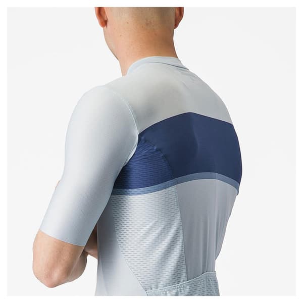 Castelli Tradizione Lyhythihainen Pyöräilypaita Sininen XL Mies