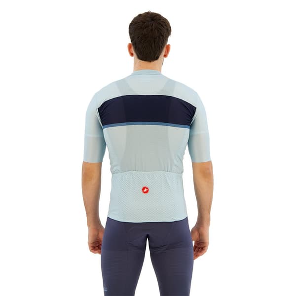 Castelli Tradizione Lyhythihainen Pyöräilypaita Sininen XL Mies