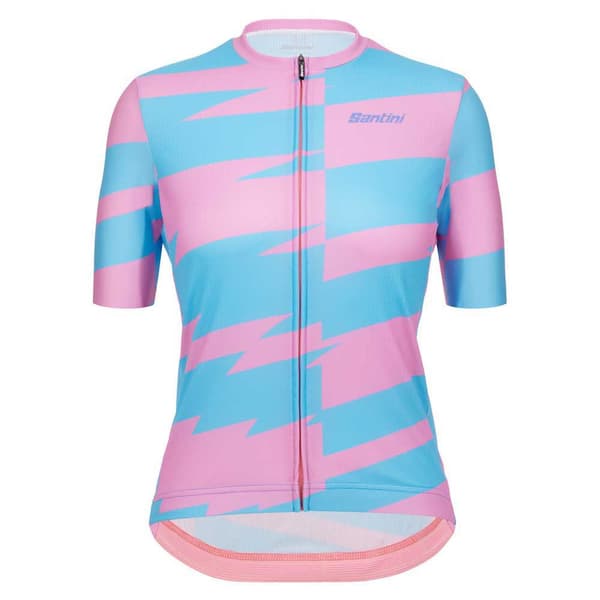 Santini Furia Smart Korta ärmar Cykeltröja Rosa 2XS Kvinna