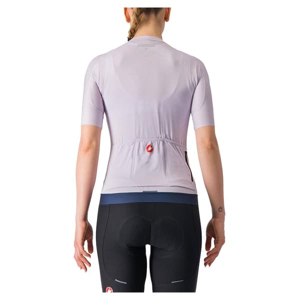 Castelli Espresso Korta ärmar Cykeltröja Lila S Kvinna