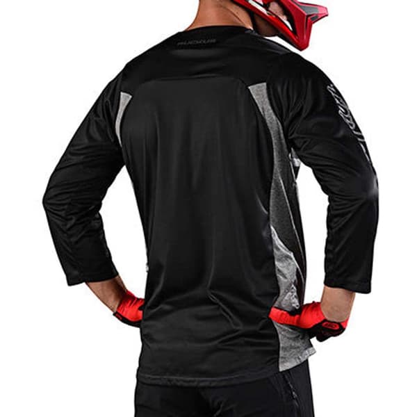 Troy Lee Designs Ruckus Pitkähihainen Trikoo Musta,Harmaa M Mies