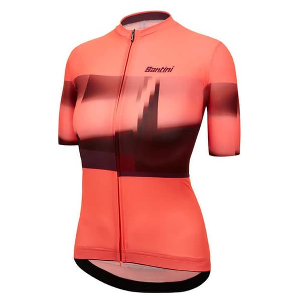 Santini Mirage Kortærmet Trøje Orange XL Kvinde