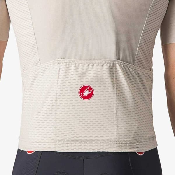 Castelli Tradizione Korta ärmar Cykeltröja Beige XL Man