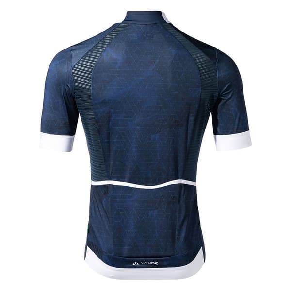 Vaude Bike Furka Fz Tricot Korta ärmar Cykeltröja Blå L Man