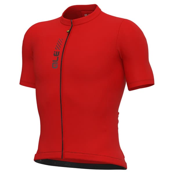 Ale Pragma Color Block Korta ärmar Cykeltröja Röd S Man