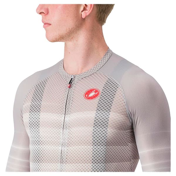 Castelli Climber´s 3.0 Sl 2 Lyhythihainen Pyöräilypaita Harmaa 2XL Mies
