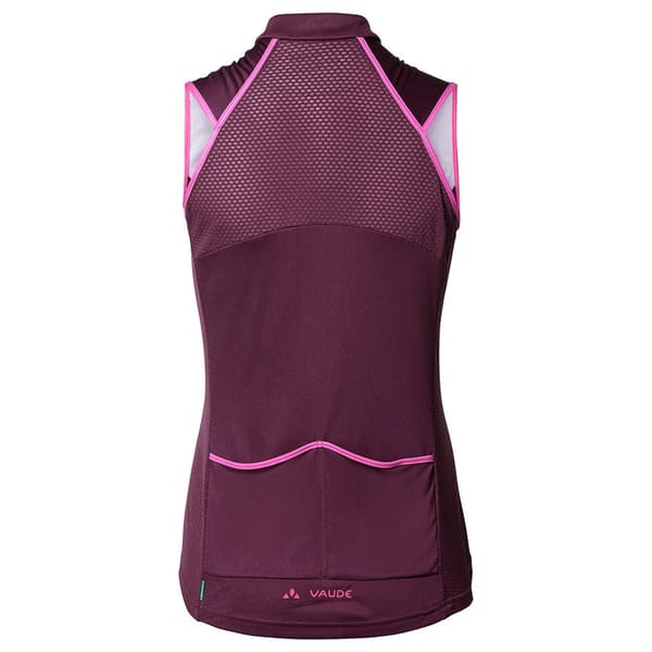 Vaude Bike Posta Fz Tricot Ärmlös Cykeltröja Lila 42 Kvinna