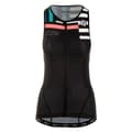 Miniatyrbillede 1 af 3: Bioracer Tri Top Zipper Ærmeløs Cykeltrøje Sort M Kvinde