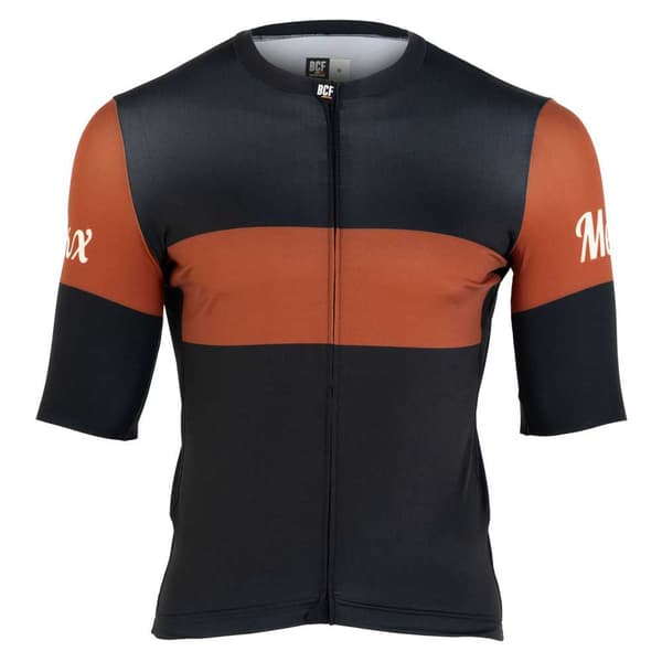 Eddy Merckx Grav Korta ärmar Cykeltröja Orange 2XL Man