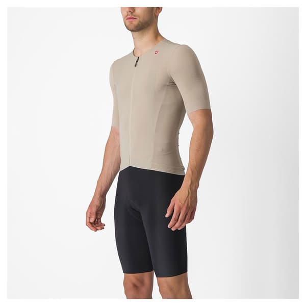 Castelli Premio Kortærmet Trøje Beige M Mand