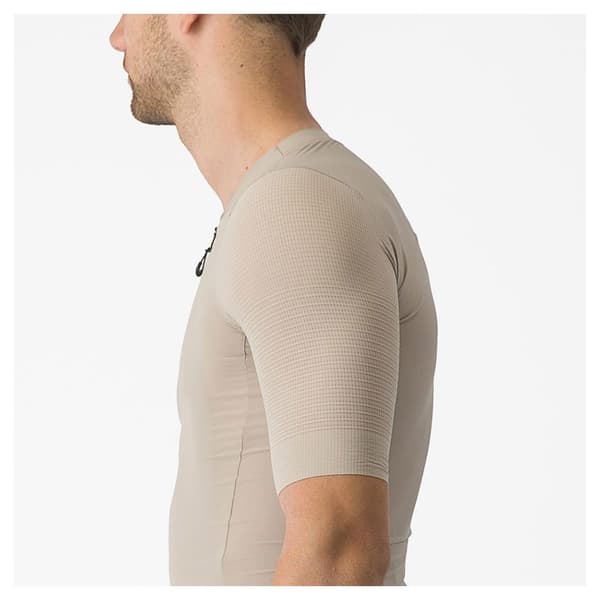 Castelli Premio Kortærmet Trøje Beige M Mand