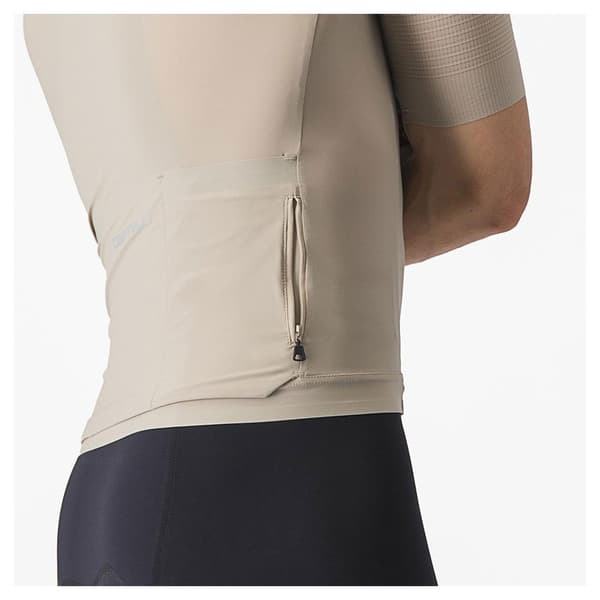Castelli Premio Kortærmet Trøje Beige M Mand