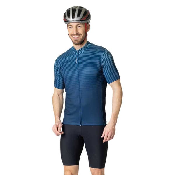Odlo Essential 411952 Lyhythihainen Pyöräilypaita Sininen S Mies