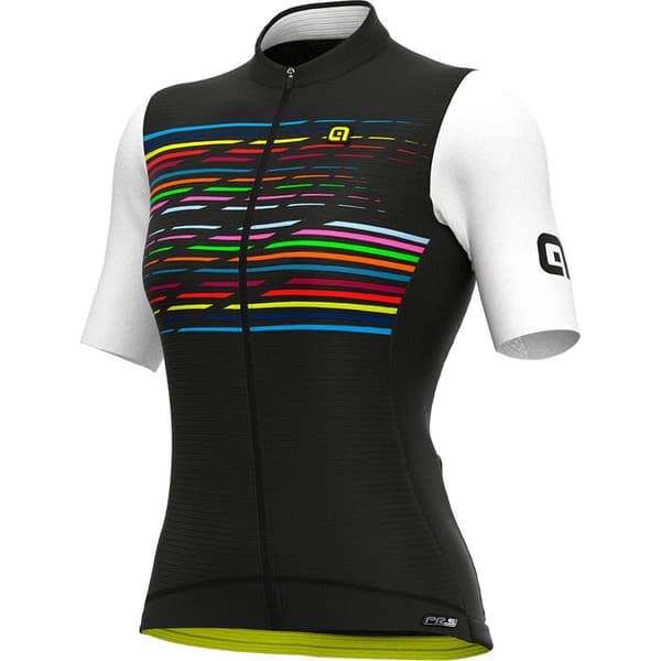 Ale Logo Korta ärmar Cykeltröja Svart S Kvinna