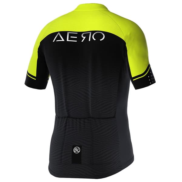 Bicycle Line Aero S2 Kortærmet Trøje Gul L Mand