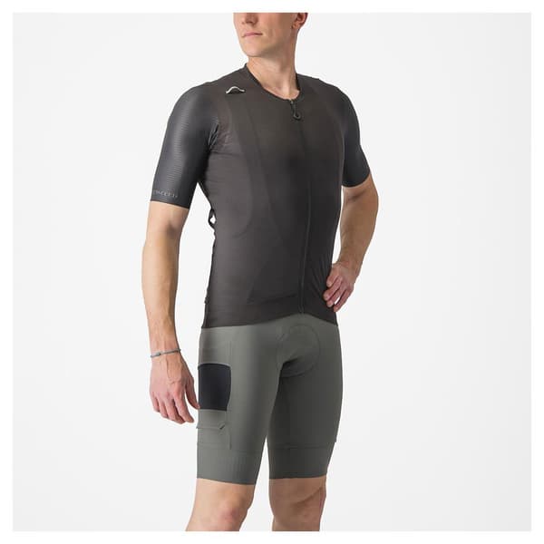 Castelli Unlimited Pro Kortærmet Trøje Grå XL Mand