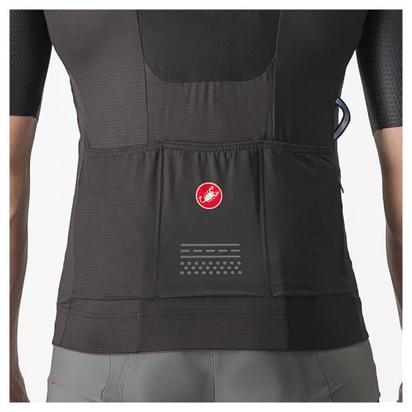 Castelli Unlimited Pro Kortærmet Trøje Grå XL Mand