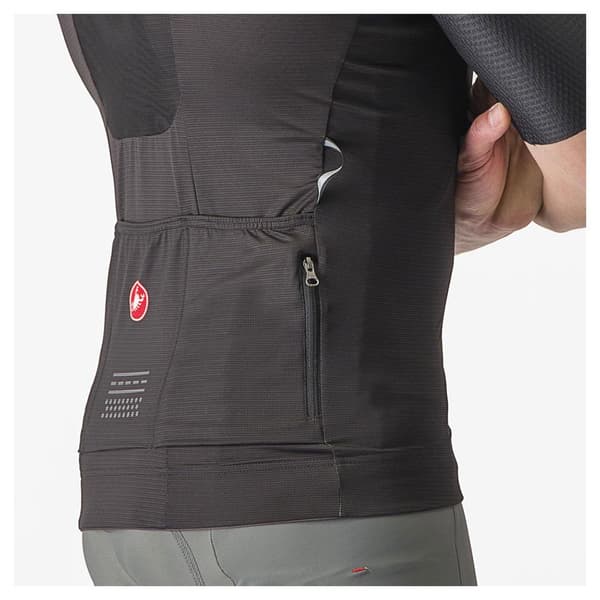 Castelli Unlimited Pro Kortærmet Trøje Grå XL Mand