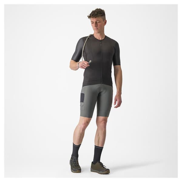 Castelli Unlimited Pro Kortærmet Trøje Grå XL Mand