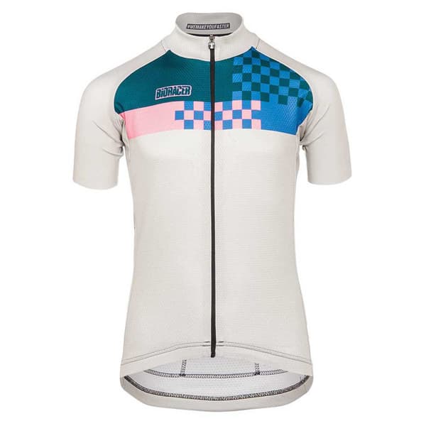 Bioracer Junior Korta ärmar Cykeltröja Beige 12 Years Pojke