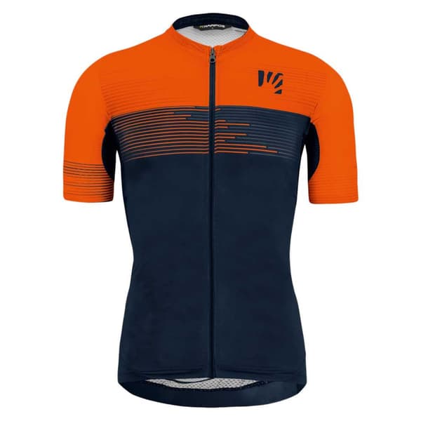 Karpos Green Fire Korta ärmar Cykeltröja Orange,Blå L Man