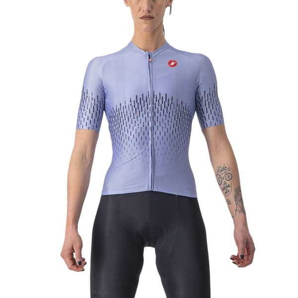 Castelli Aero Pro Kortærmet Trøje Lilla XS Kvinde