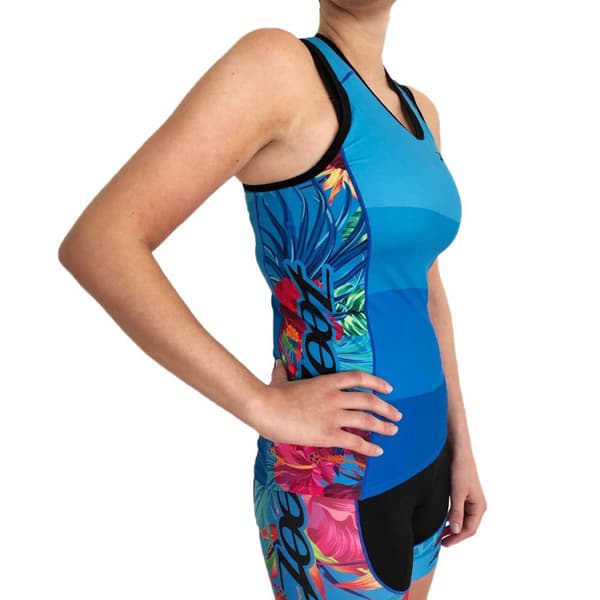 Zoot Performance Racerback Hihaton Pyöräilypaita Sininen XS Nainen