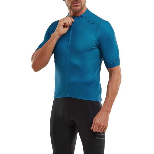 Altura Icon 2022 Korta ärmar Cykeltröja Blå 2XL Man