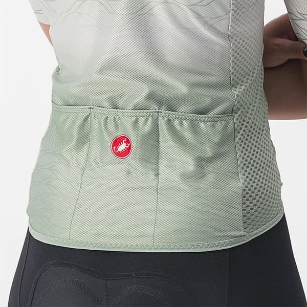Castelli Climber´s 2.0 Kortærmet Trøje Grøn,Grå XS Kvinde