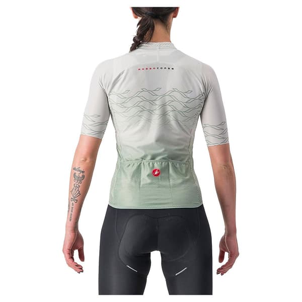 Castelli Climber´s 2.0 Kortærmet Trøje Grøn,Grå XS Kvinde