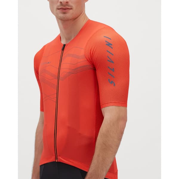 Silvini Legno Kortærmet Trøje Orange XL Mand